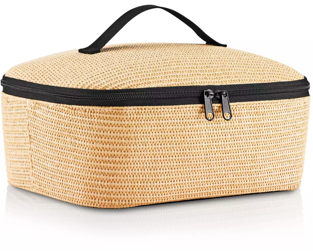 Reisenthel Kühltasche M pocket Raffia Black