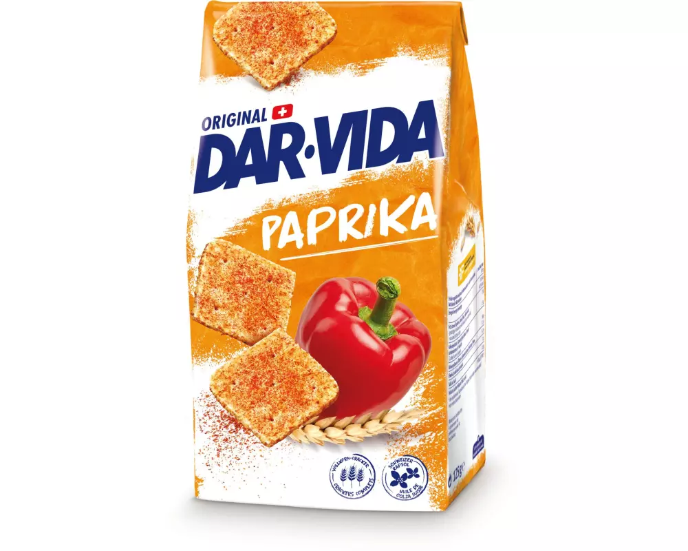 DAR-VIDA Snack Paprika 125 g