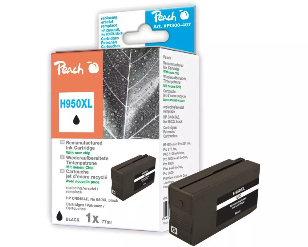 Peach Tinte HP Nr. 950XL (CN045AE) Black
