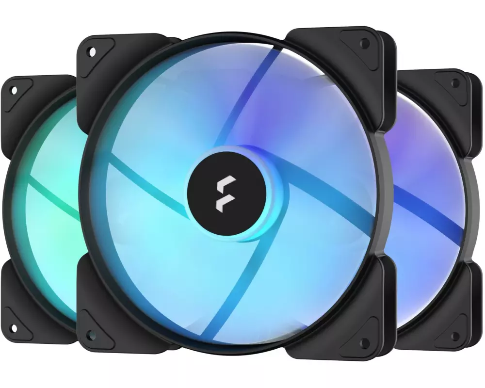Fractal Design PC-Lüfter Aspect 14 RGB Schwarz 3 Stück