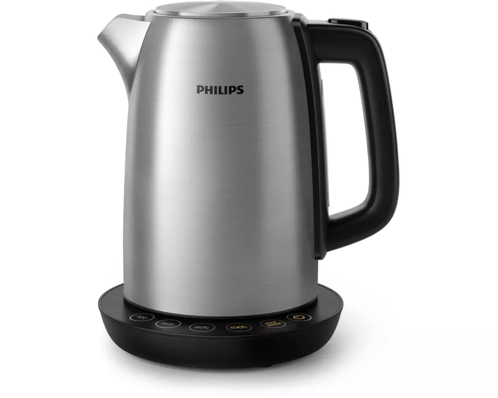 Philips Wasserkocher Avance 1.7 l, Silber