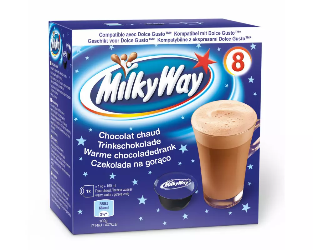 Mars UK Milky Way Dolce Gusto Trinkschokolade 8 Kapseln