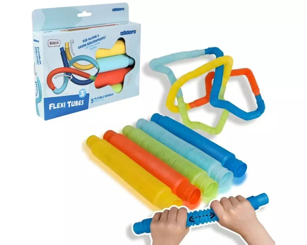 alldoro Flexi Pop Rohre/Tubes Ø 3 cm (5er Set) Ø 3 cm 5er Set