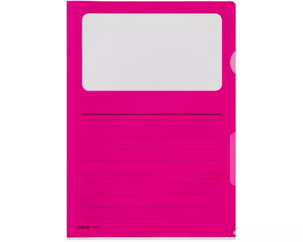 Kolma Sichthülle Visa Dossier Script A4 CopyResistant Pink