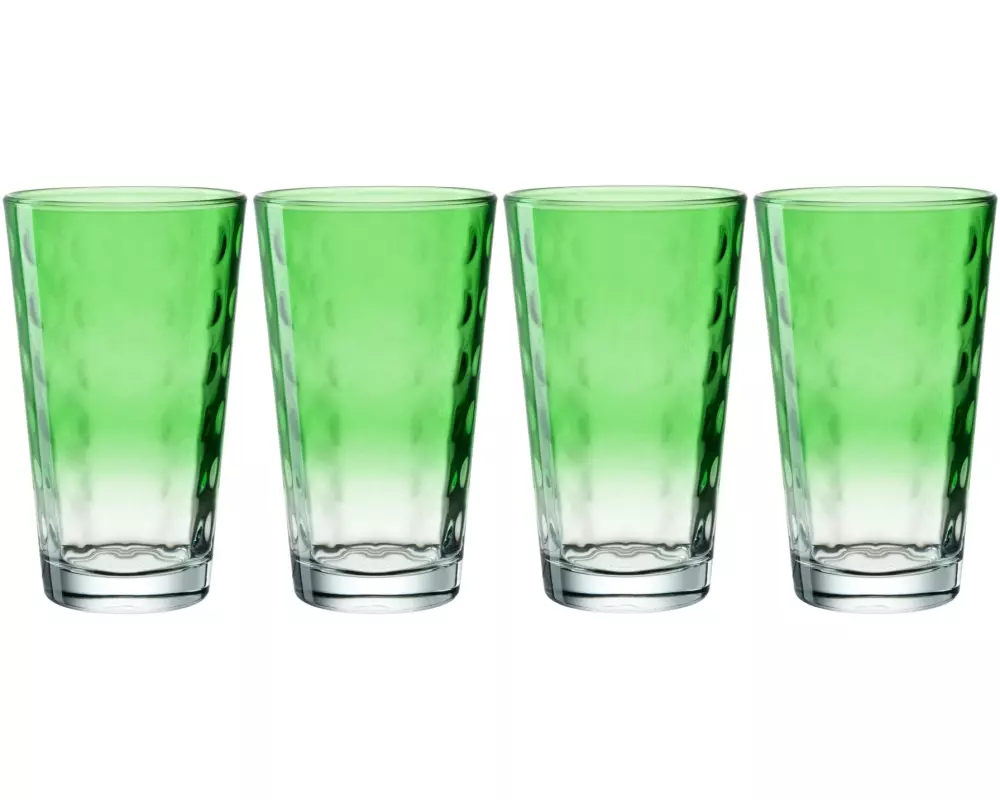 Leonardo Trinkbecher LD Optic XL 540 ml, 4 Stück, Grün