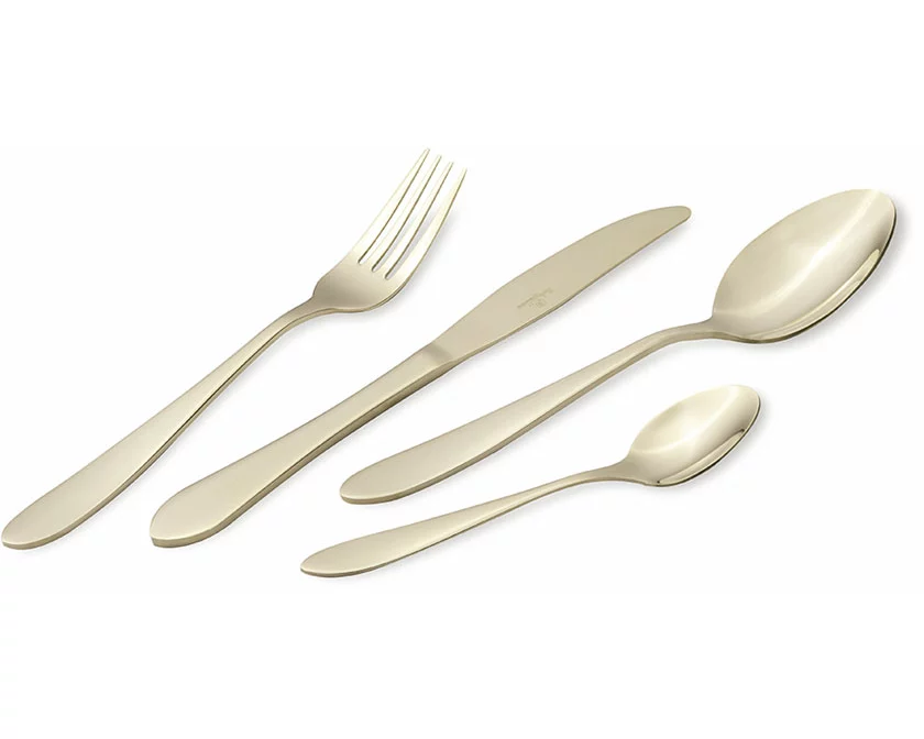 Berlinger Haus 24 teiliges Besteck-Set Champagne