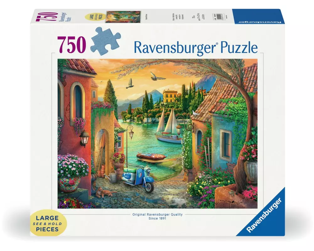 Ravensburger Puzzle Idyllischer Comer See 750 Teile