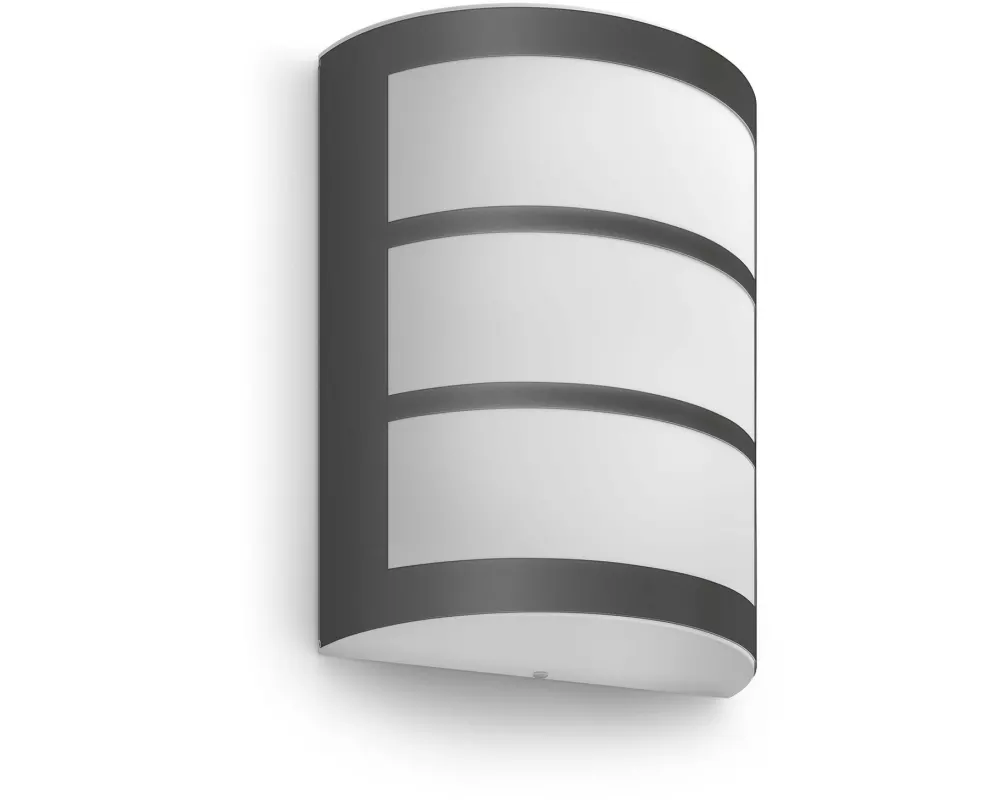 Philips Wandleuchte Python Wall Antrazit 4000K 6W, 4000K, Anthrazit