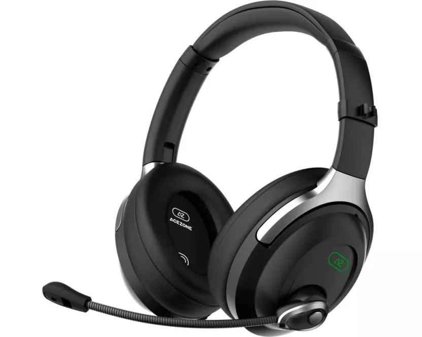 AceZone Headset A-Spire Wireless Schwarz