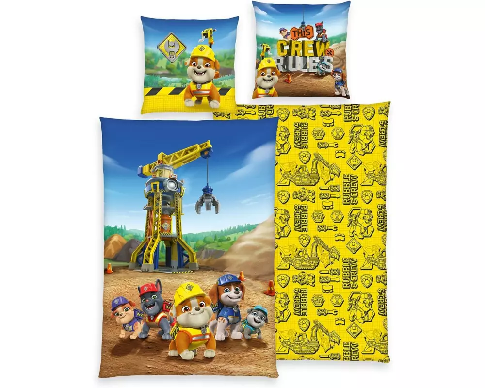 Herding Kinderbettwäsche Rubble & Crew 135 x 200 cm