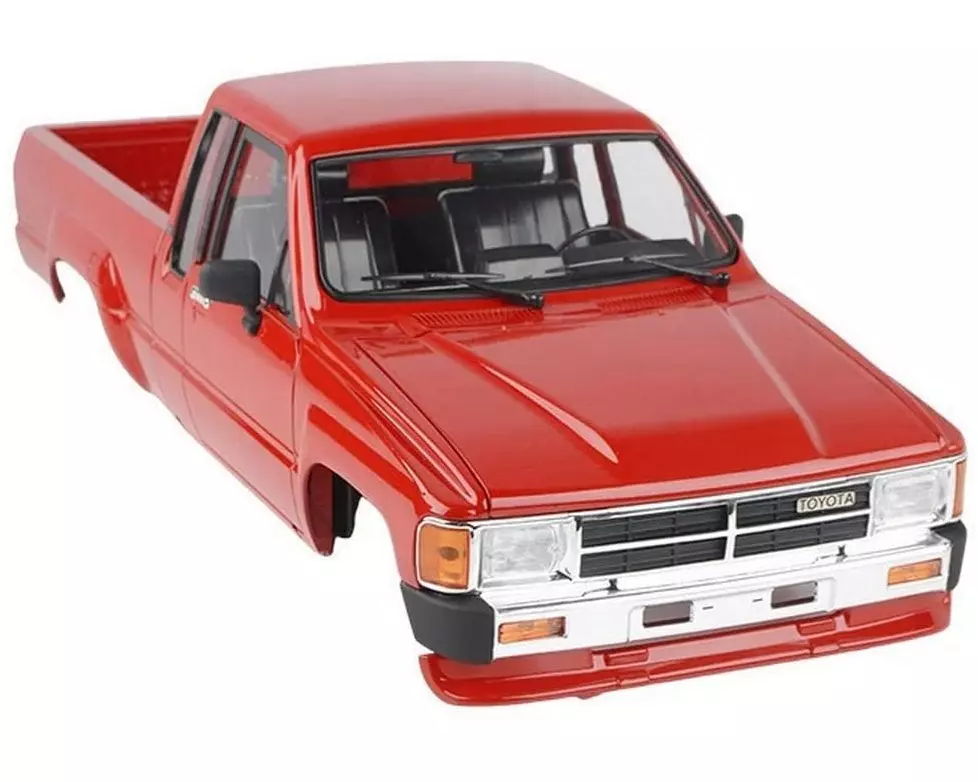 RC4WD Karosserie 1987 Toyota XtraCab Rot