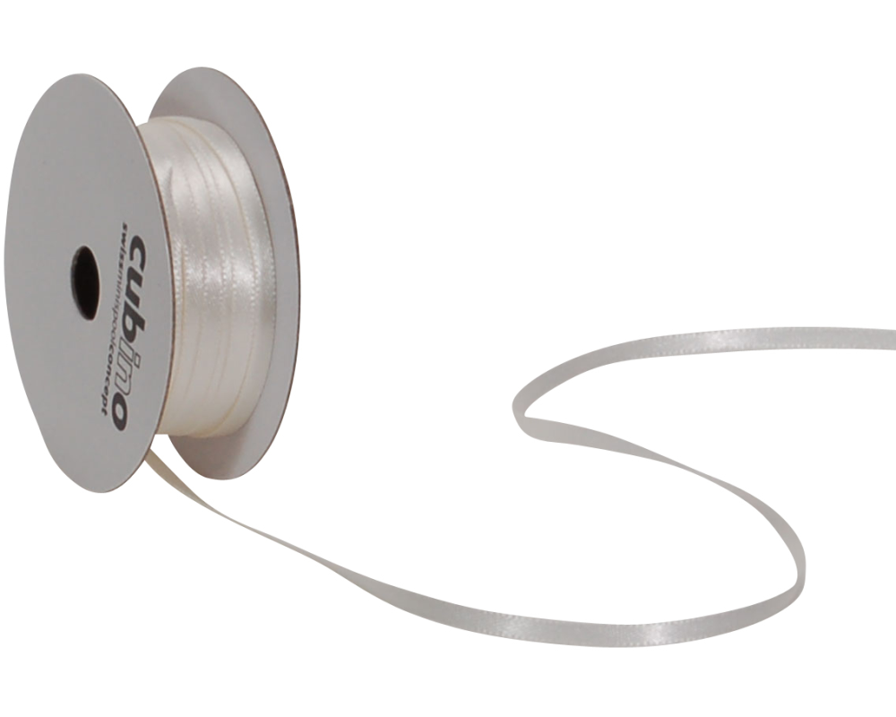 SPYK Satinband Cubino 2082.0353 3mmx8m bridal white