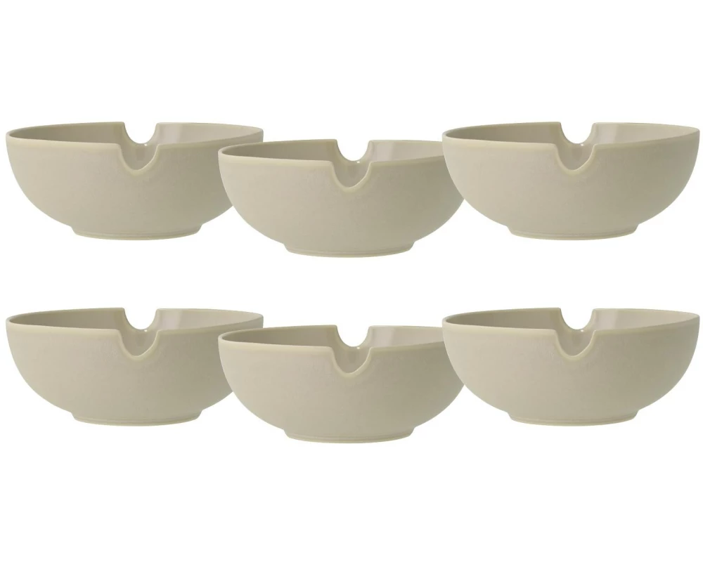 Villa Collection Ramenschale Shoku 18.5 cm, 6 Stück, Beige