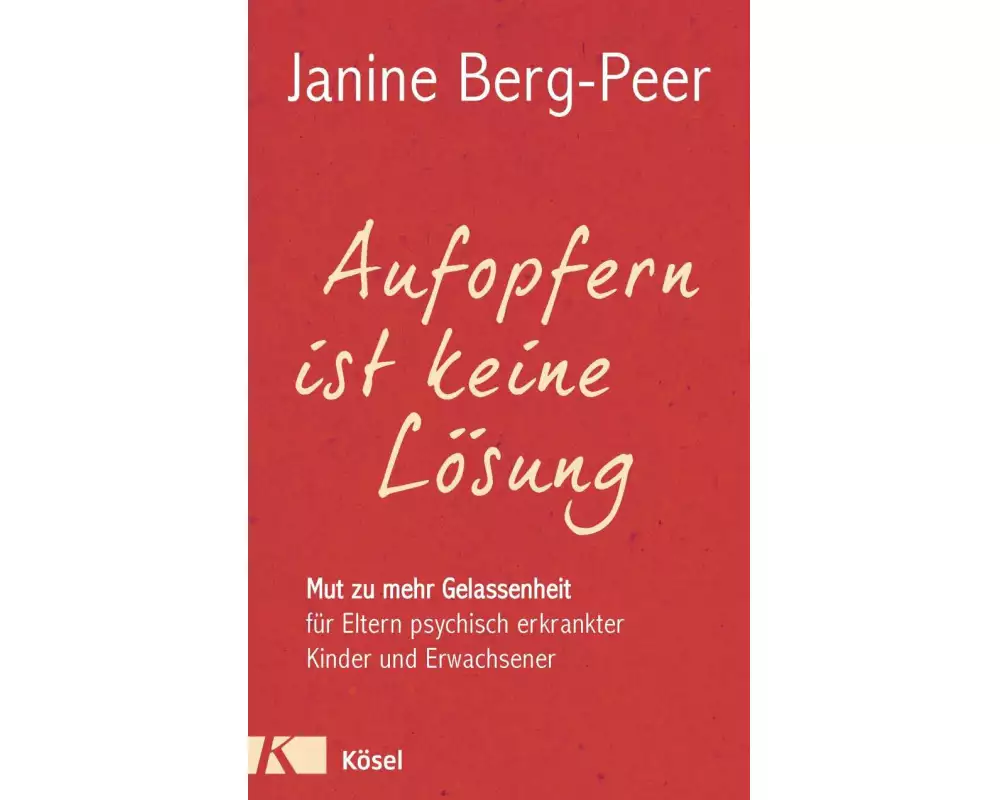 Aufopfern ist keine Lösung