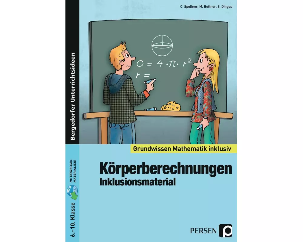 Körperberechnungen - Inklusionsmaterial
