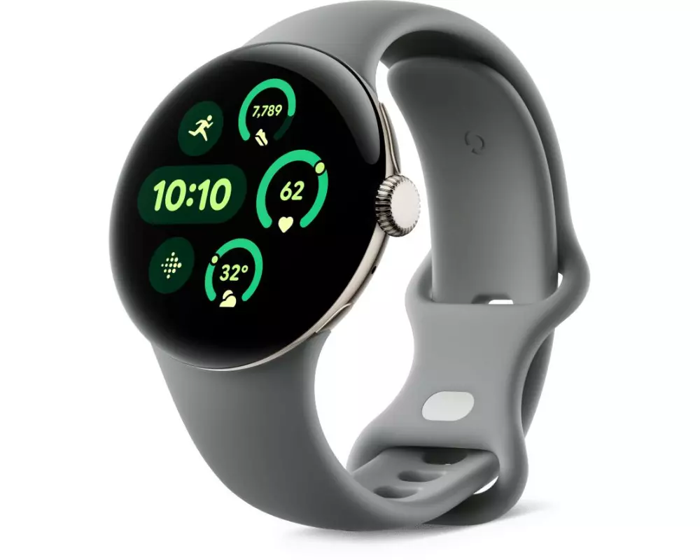 Google Pixel Watch 3 WLAN 41 mm Grau