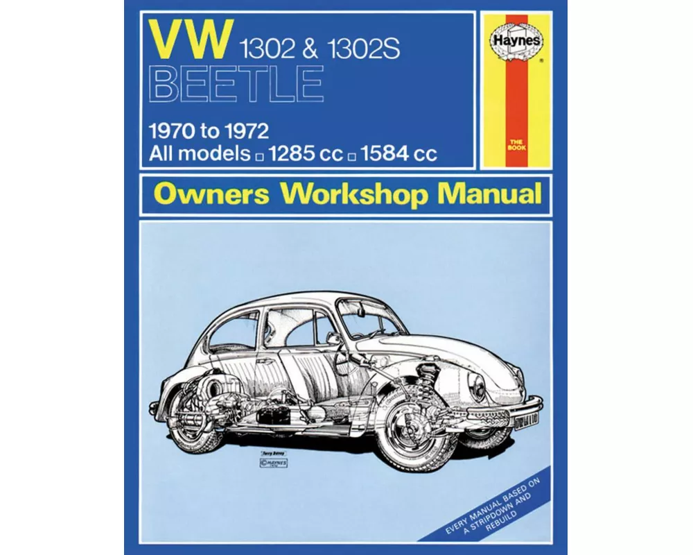 VW 1302 & 1302S (70 - 72) Haynes Repair Manual