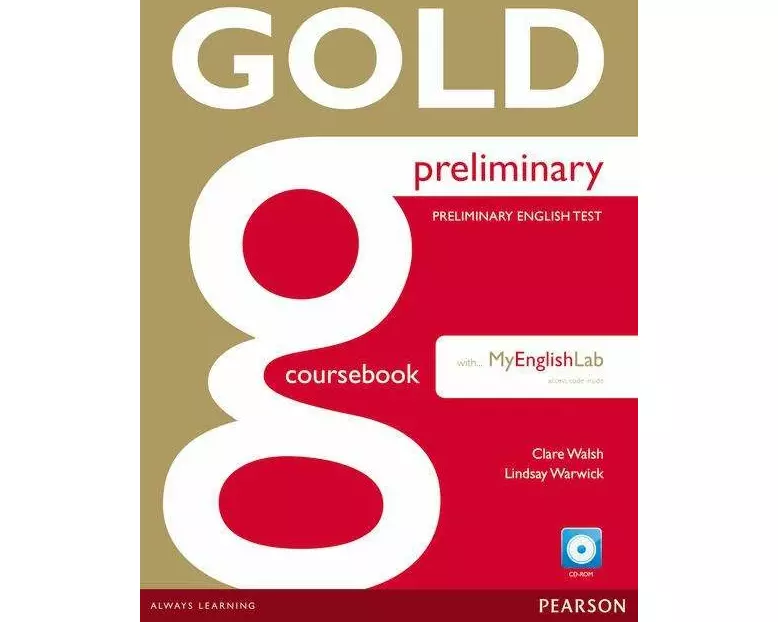 Gold Preliminary Coursebook with CD-ROM and Prelim MyLab Pack