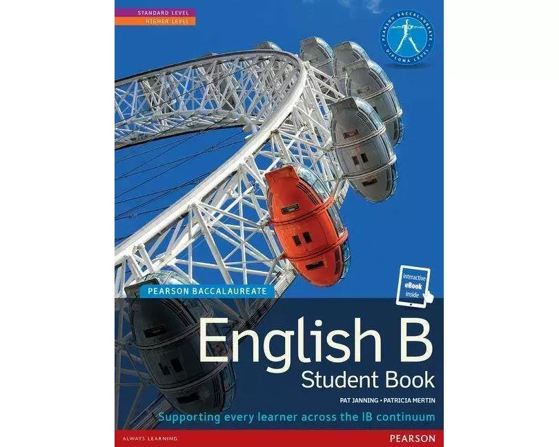 Pearson Baccalaureate English B print and ebook bundle for the IB Diploma