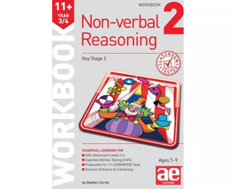 11+ Non-Verbal Reasoning Year 3/4 Workbook 2