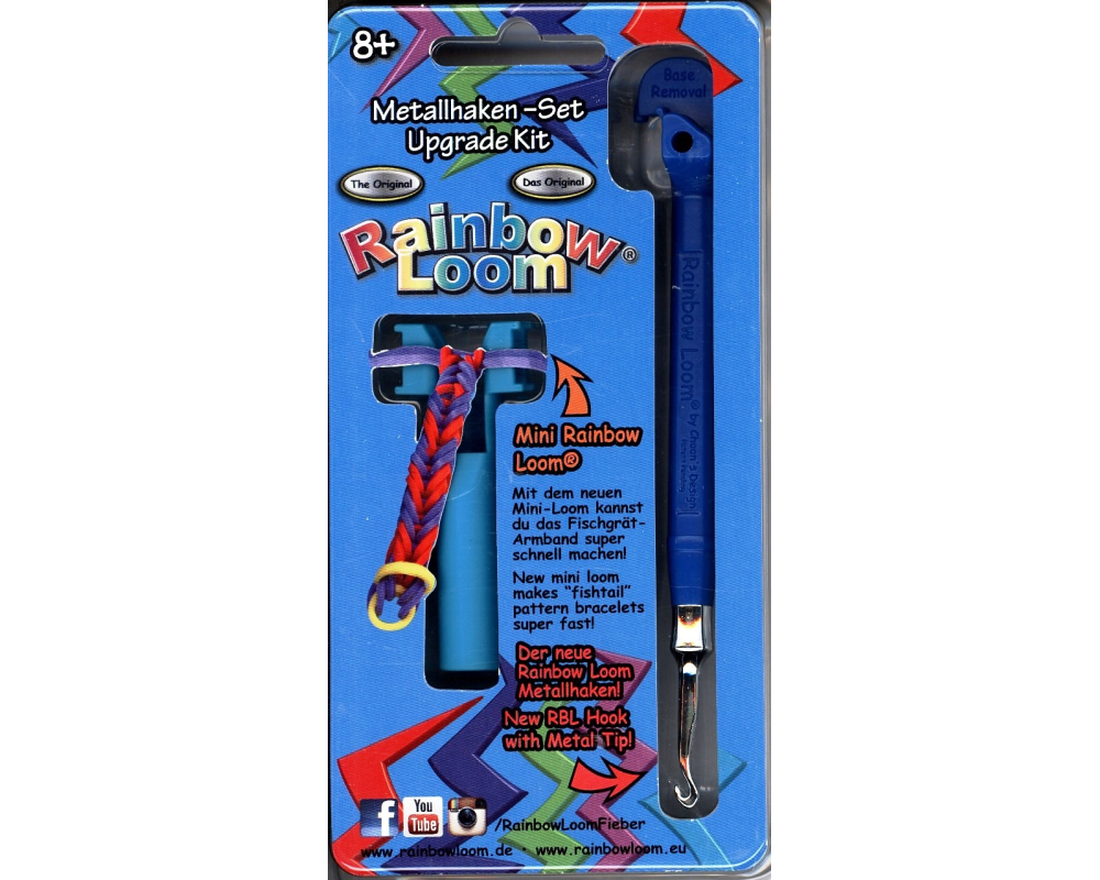 Rainbow Loom Metallnadel-Set blau