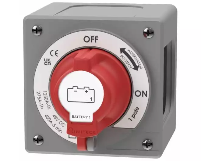 UNITECK Batterietrennschalter Unibatswitch 275A