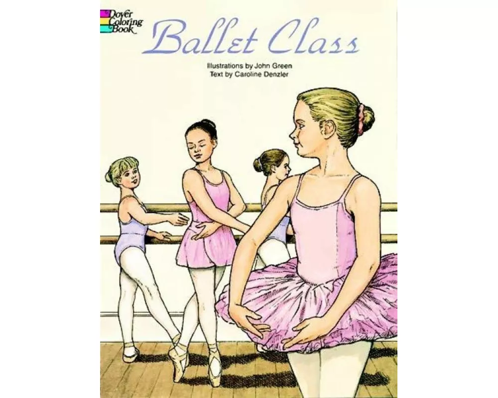 Ballet Class Coloring Book