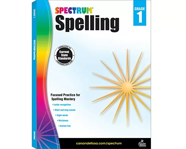 Spectrum Spelling Grade 1