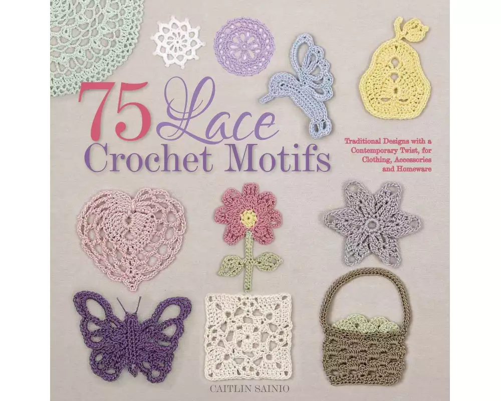75 Lace Crochet Motifs