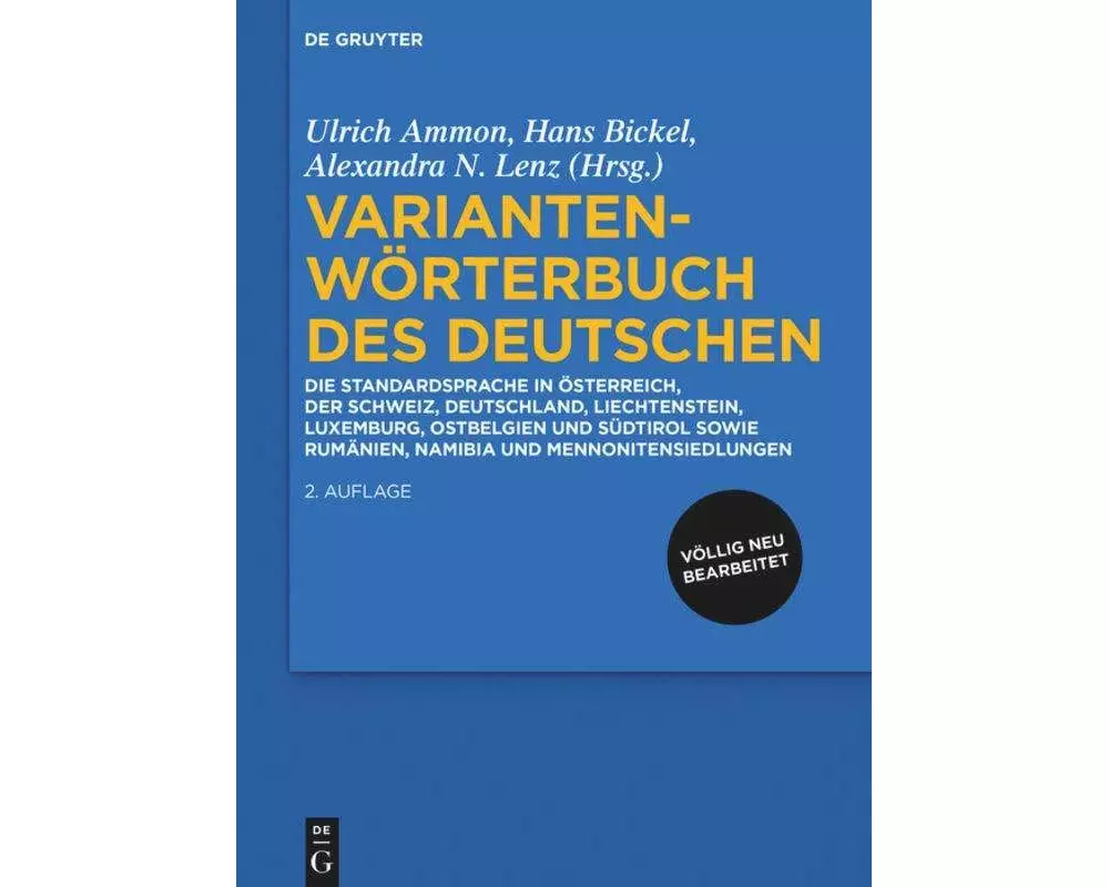 Variantenwörterbuch des Deutschen