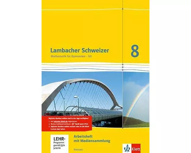 Lambacher Schweizer. 8. Schuljahr G8. Arbeitsheft plus Lösungsheft und Lernsoftware. Hessen