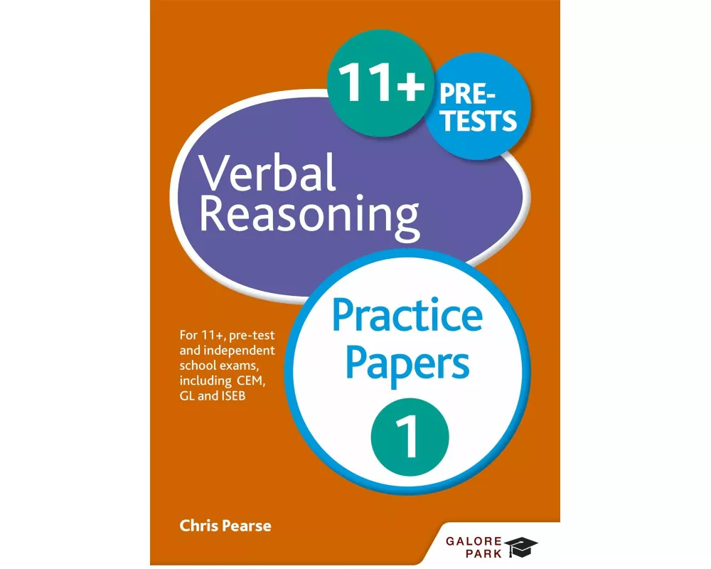 11+ Verbal Reasoning Practice Papers 1