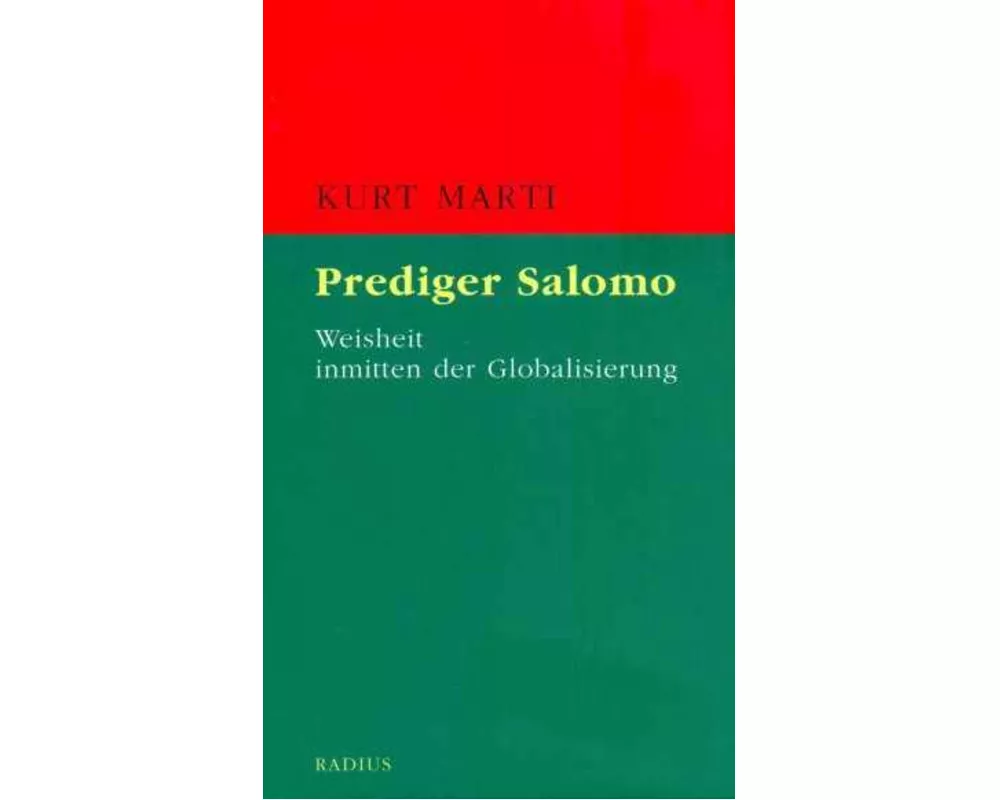 Prediger Salomo