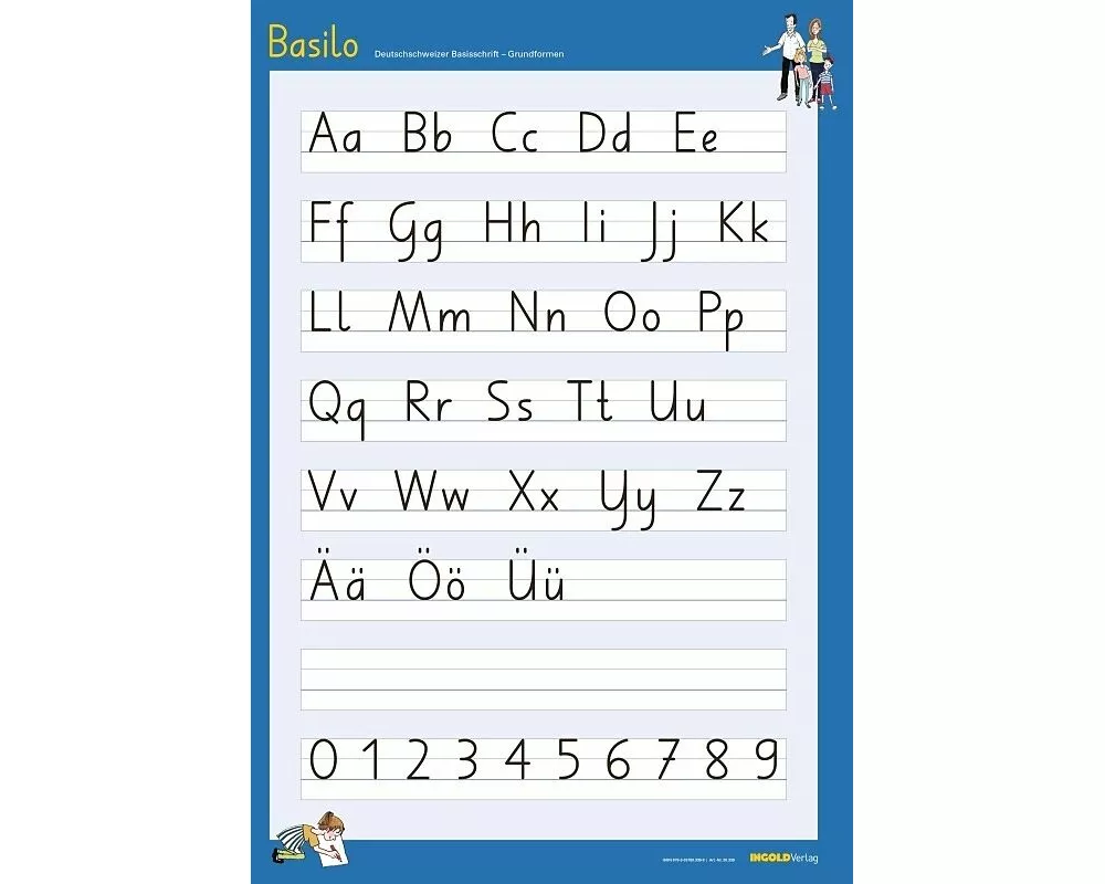 Basilo - Poster Basisschrift