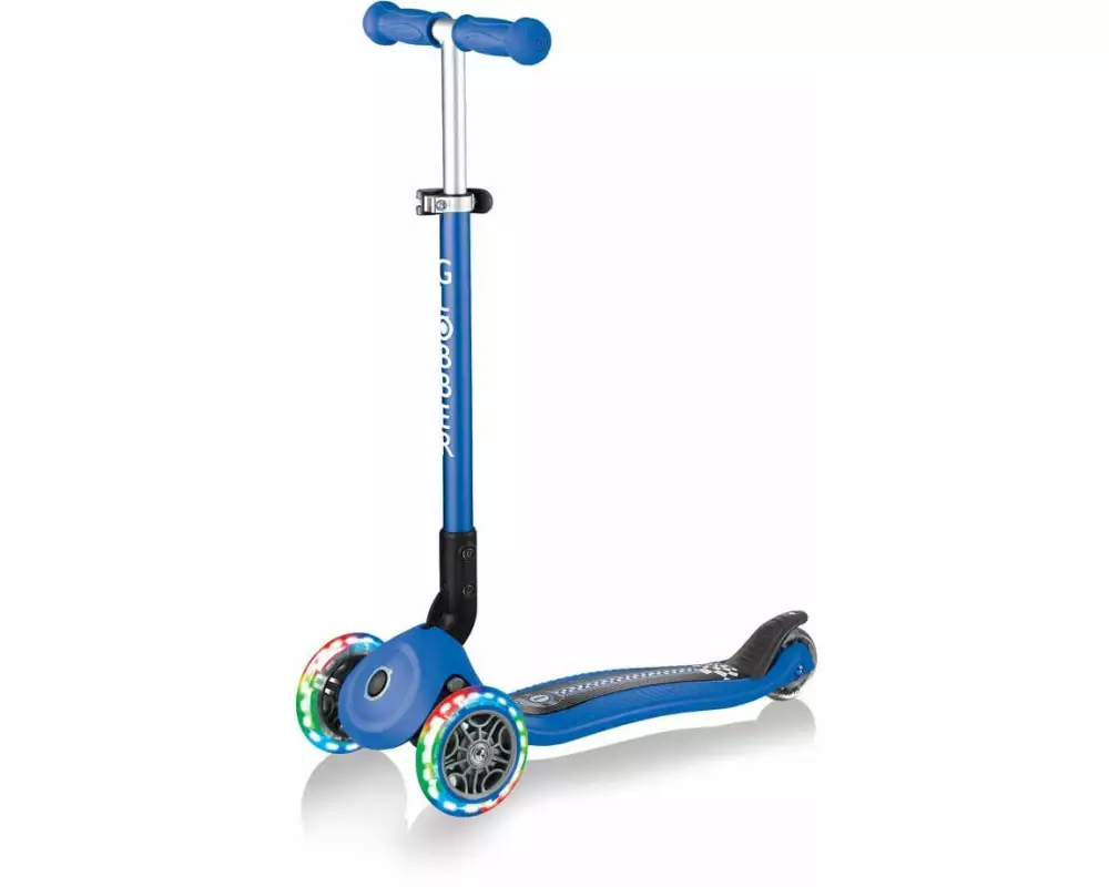 GLOBBER Scooter Primo Foldable Fantasy Lights Blau
