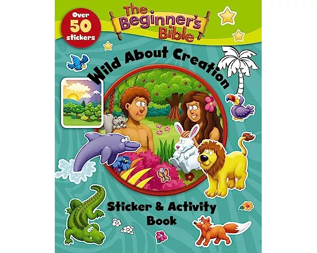 The Beginner's Bible Wild About Creation Sticker and Activity Book