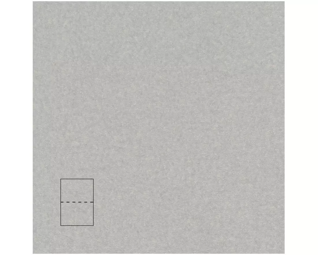 Rico Design Paper Poetry Essentials Klappkarte A6, Silber