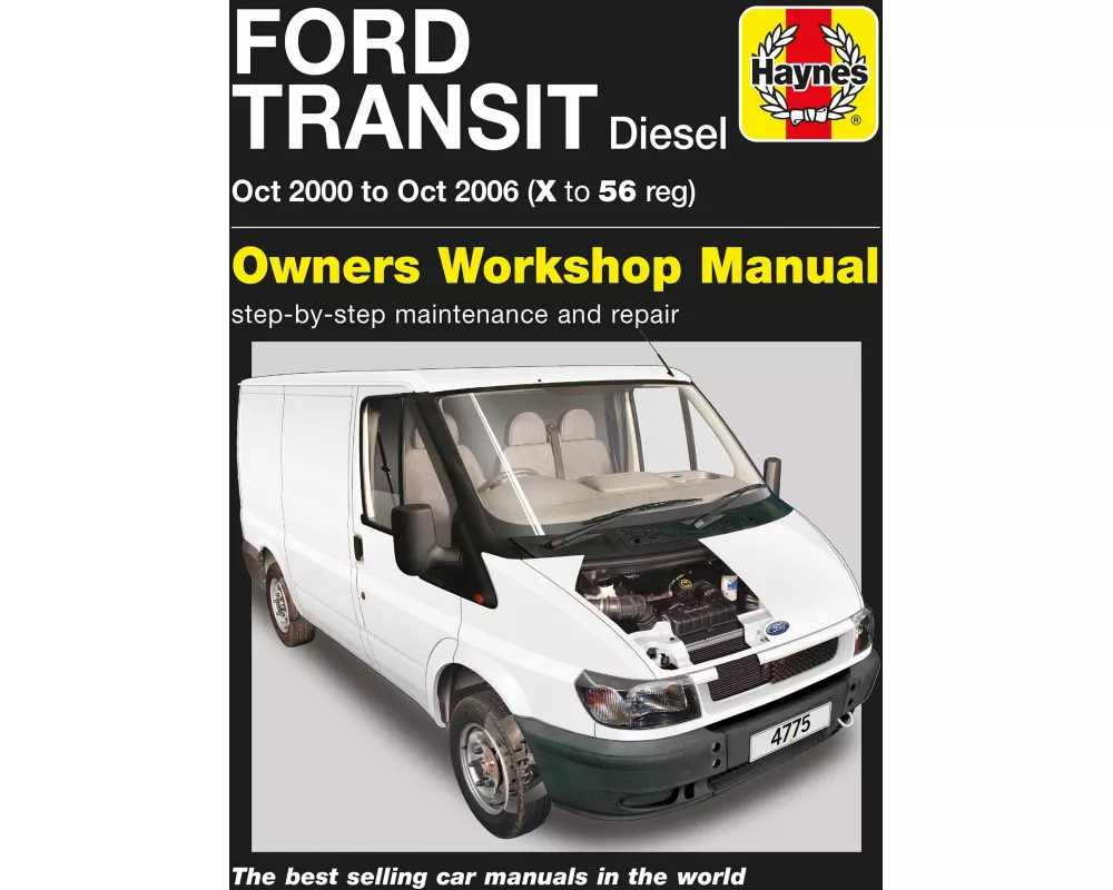 Ford Transit Diesel (Oct 00 - Oct 06) Haynes Repair Manual