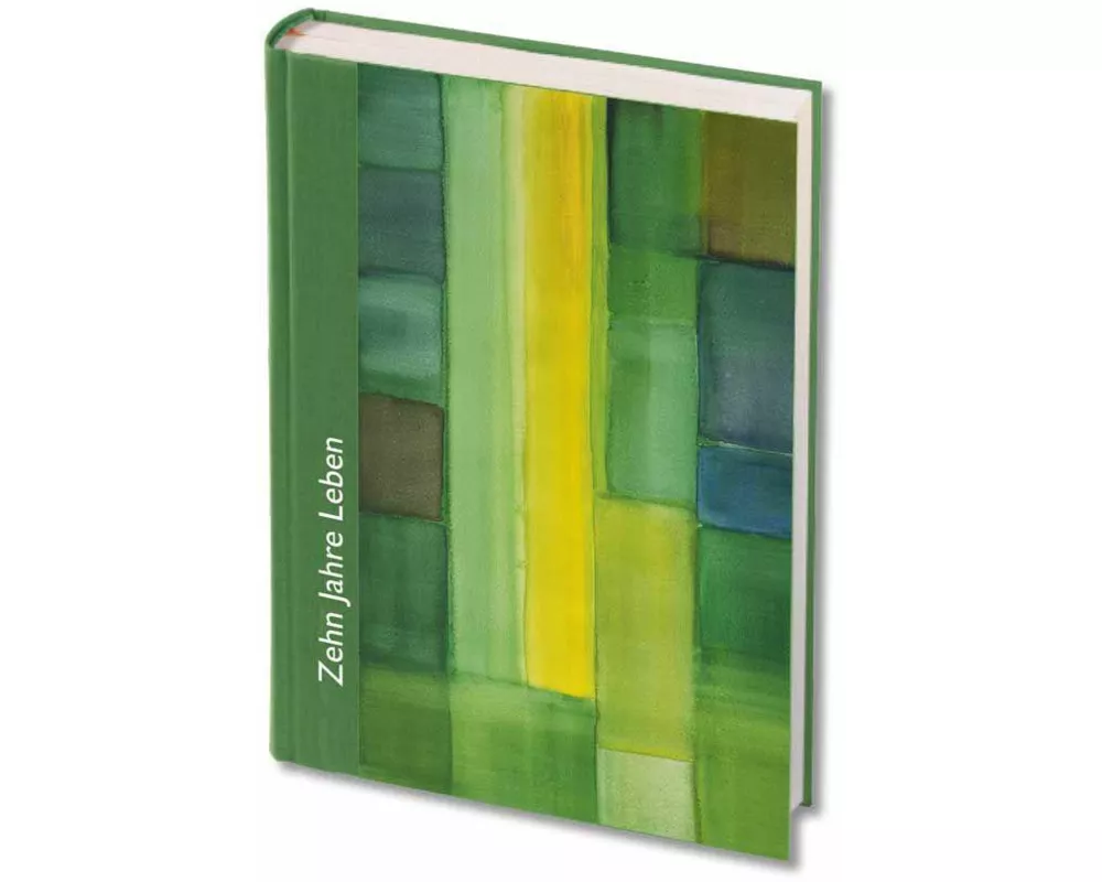 Zehn Jahre Leben - grün