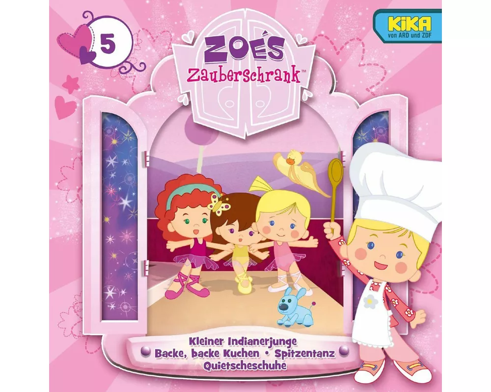 5: Indianerjunge/Kuchen/Spitzentanz/Quietschschuhe