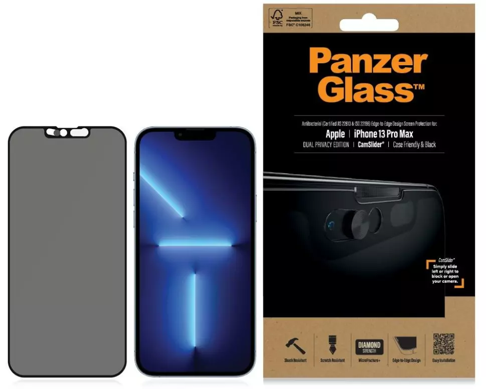 Panzerglass Displayschutz CF CS Privacy AB iPhone 13 Pro Max