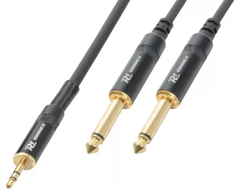 PD Connex Audio-Kabel CX86-3 3.5 mm Klinke - 6.3 mm Klinke 3 m