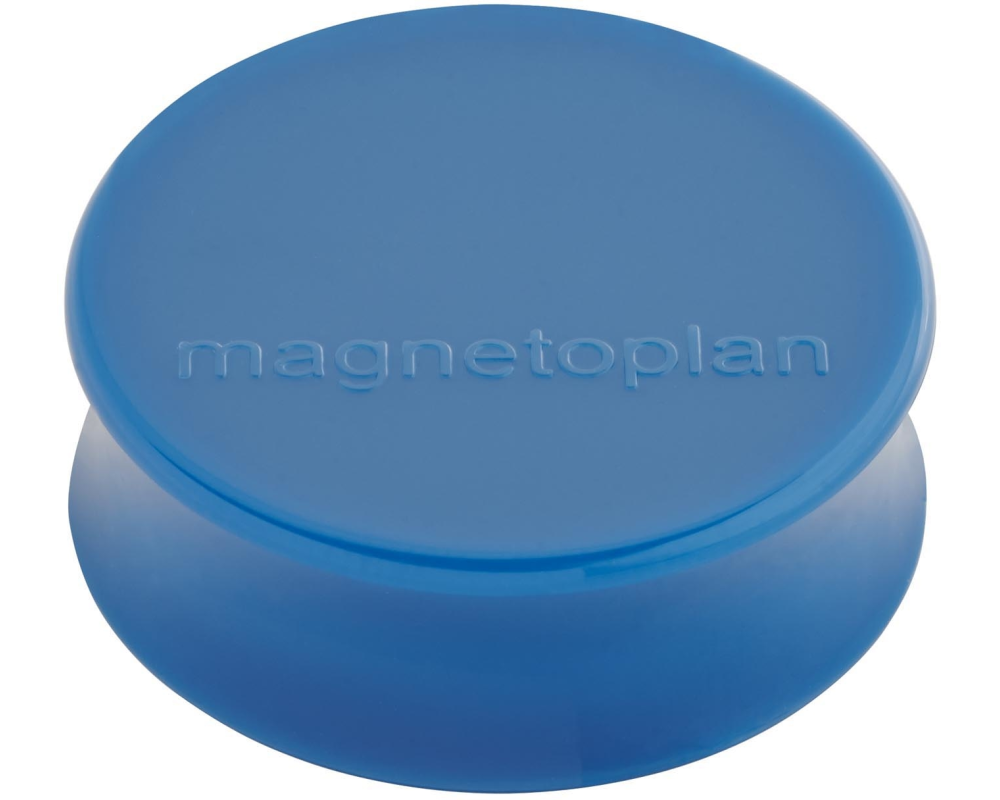 MAGNETOPLAN Magnet Ergo Large 10 Stk. 1665014 dunkelblau 34mm