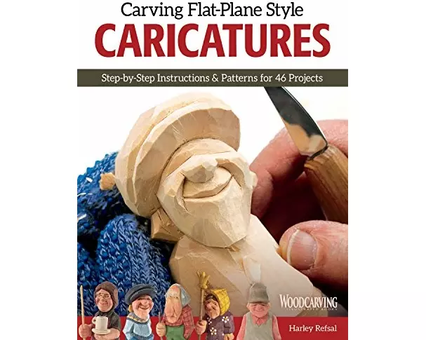 Carving Flat-Plane Style Caricatures
