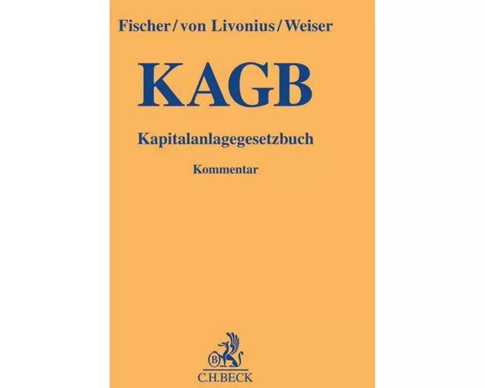Kapitalanlagegesetzbuch. KAGB