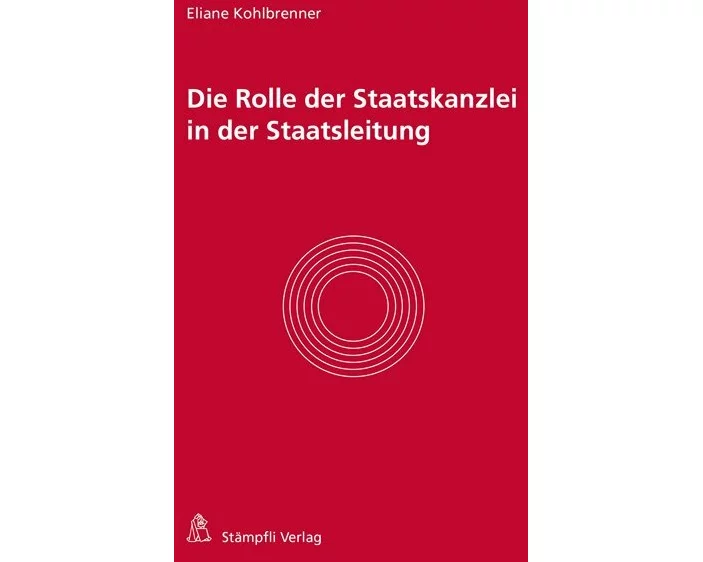 Die Rolle der Staatskanzlei in der Staatsleitung