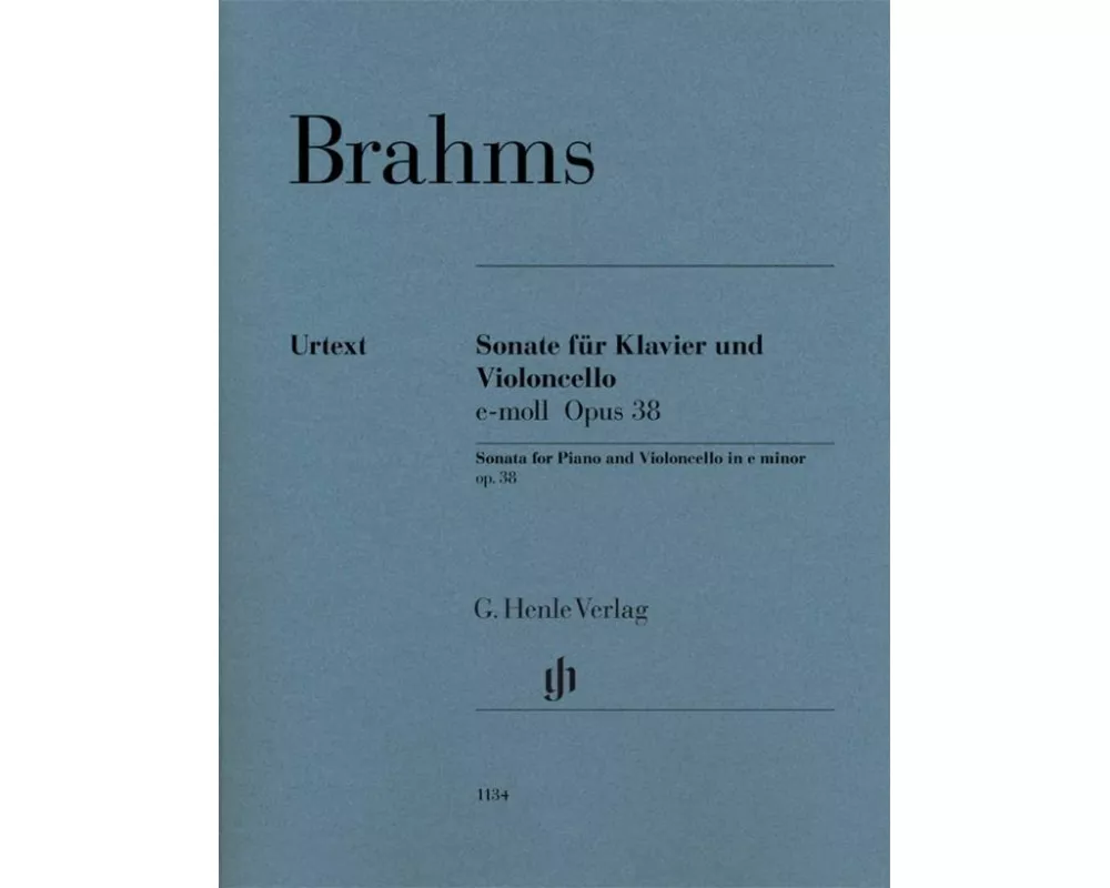 Sonate für Klavier und Violoncello e-moll op.38