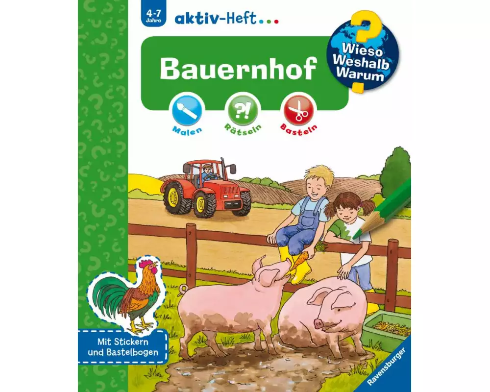 Wieso? Weshalb? Warum? aktiv-Heft - Bauernhof
