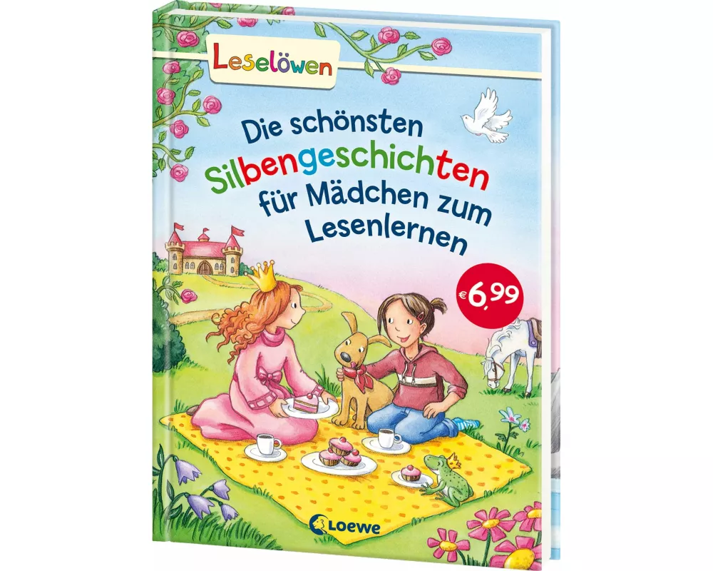 Leselöwen - Das Original: Die schönsten Silbengeschichten für Mädchen zum Lesenlernen
