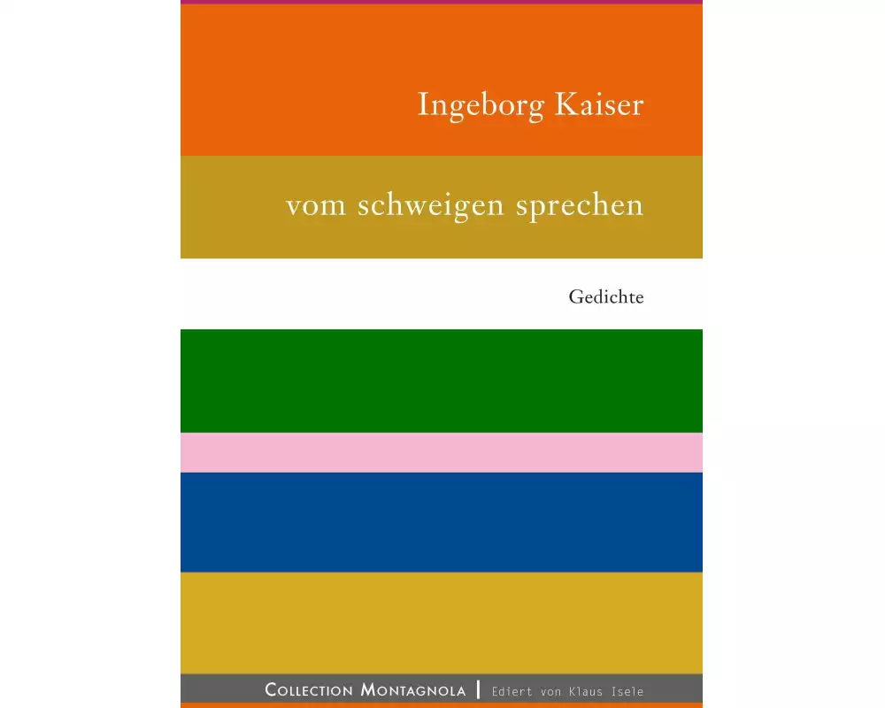 vom schweigen sprechen